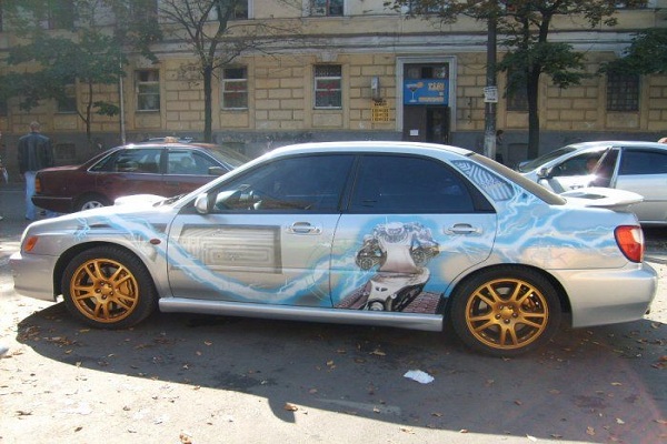 Аэрография авто в краснодаре
